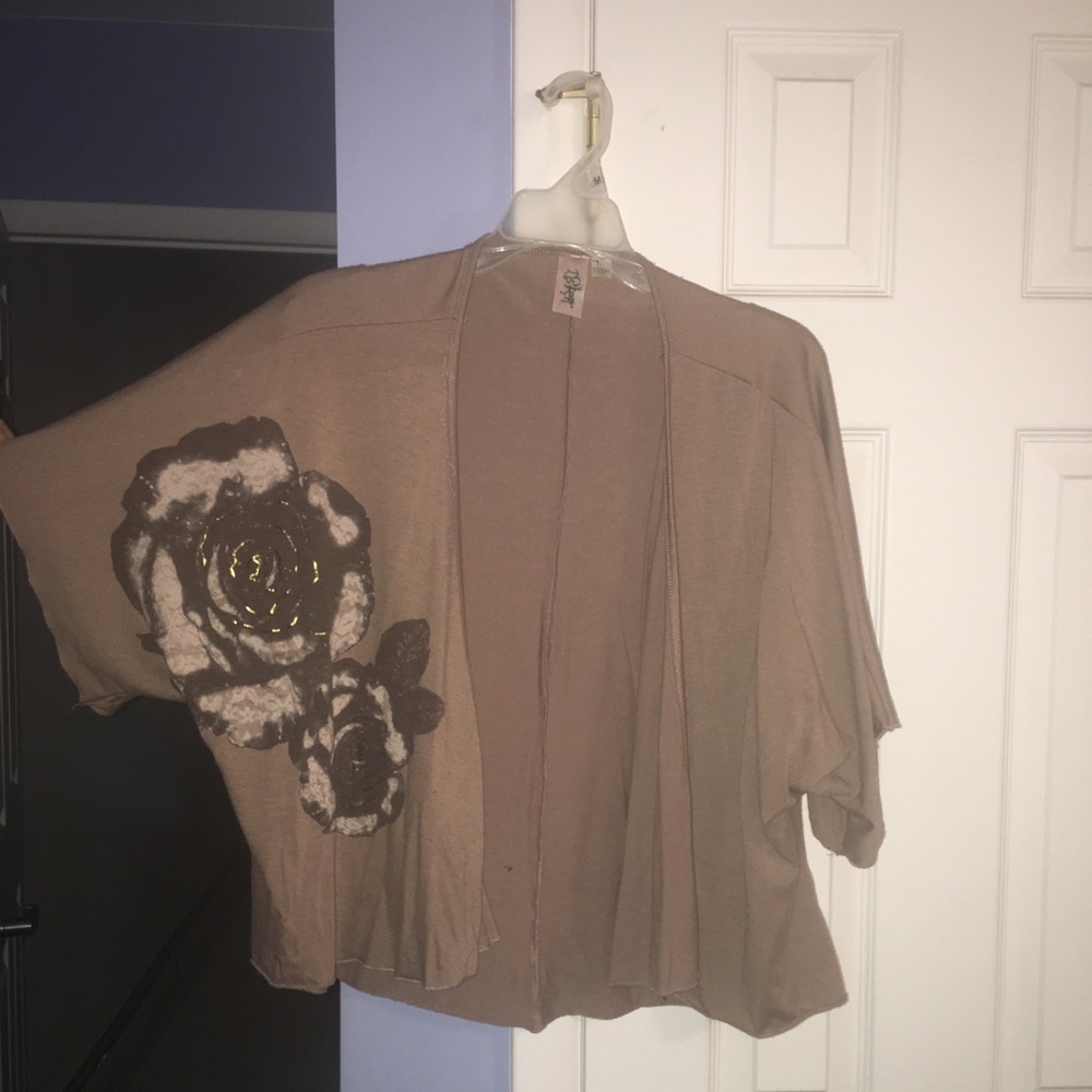 Cute brown cardigan